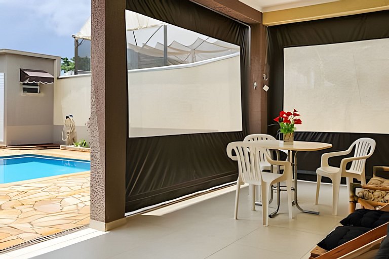 Piscina Privativa Churrasqueira a 1h de SP