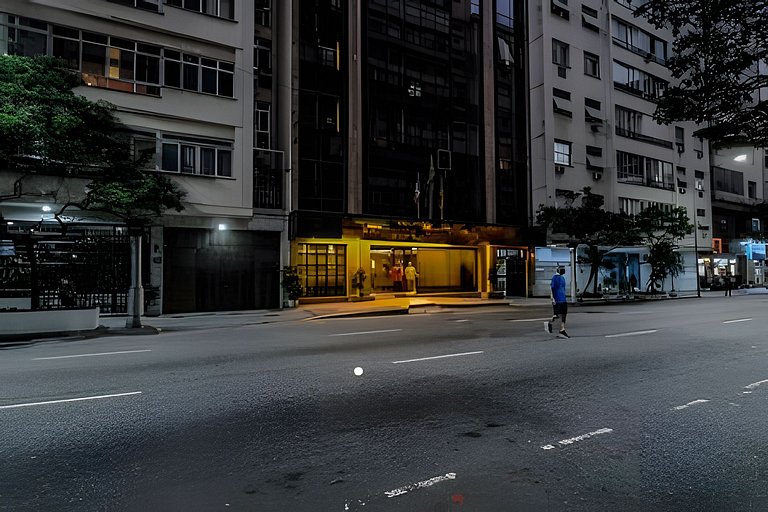 Vaga Cozinha 8min praia 5min metrô H.Off. |Copa901
