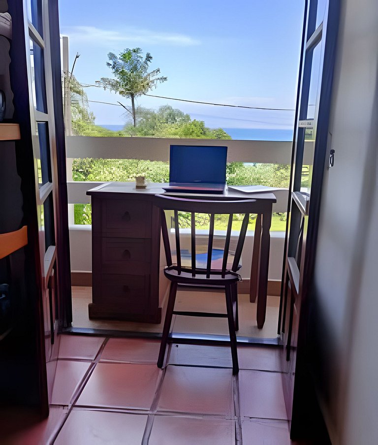 Home Office - Frente para o Mar - Caraguatatuba